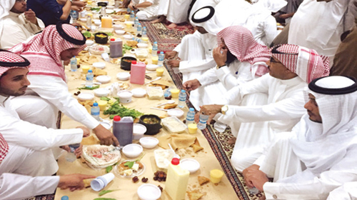   إفطار جماعي بسجن جازان