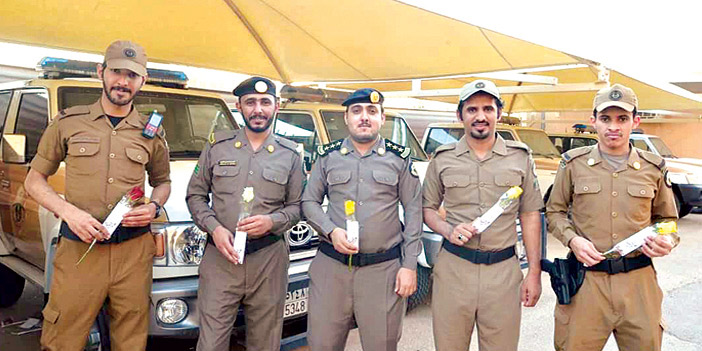  جهود مقدرة لرجال الأمن