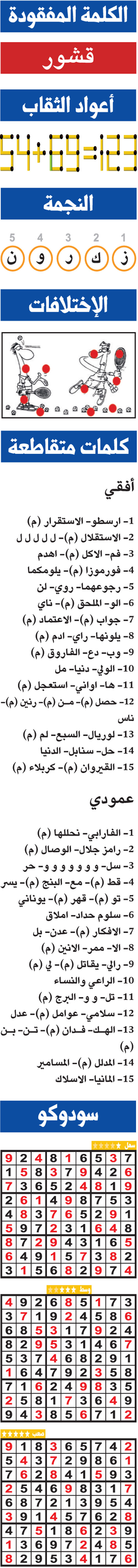 حلول تسالي (0084) 