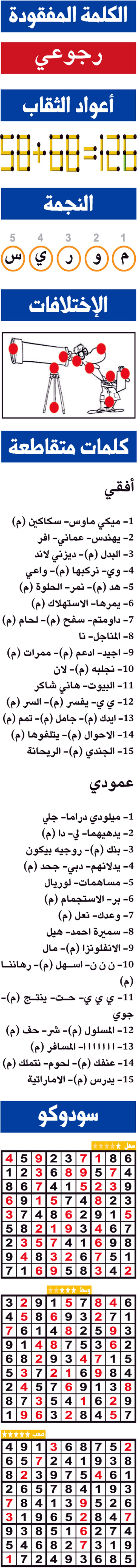 حلول تسالي (0112) 