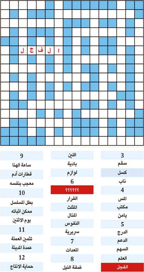 الكلمة المفقودة 