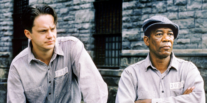  وضع موقع (IBDH) فيلم ( The Shawshank Redemption) على رأس قائمته