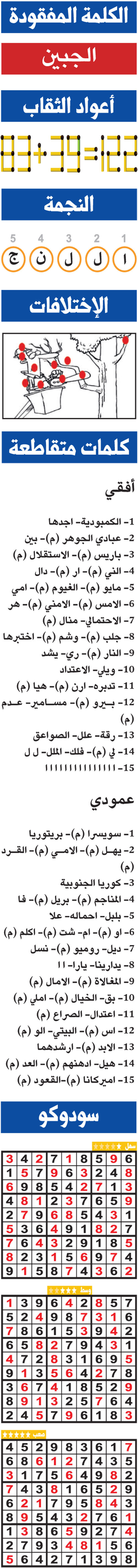 حلول تسالي (0137) 