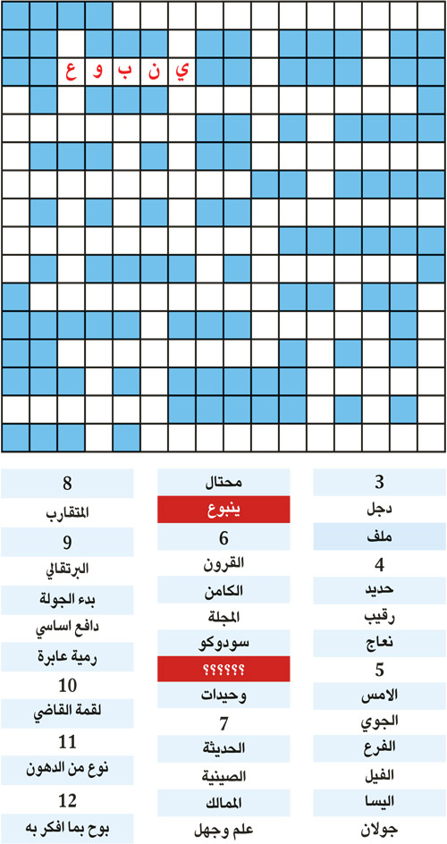 الكلمة المفقودة 