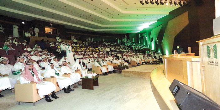 أبناء الشهداء والمرابطين يشاركون جامعة تبوك الاحتفال باليوم الوطني 