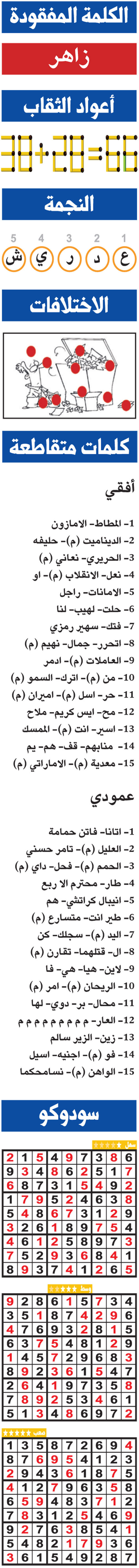 حلول تسالي (0151) 