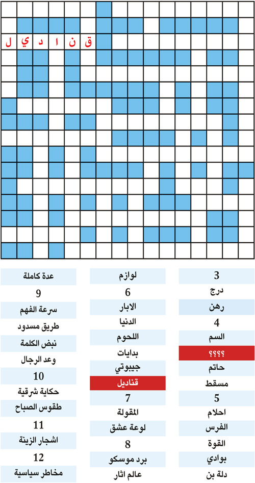 الكلمة المفقودة 