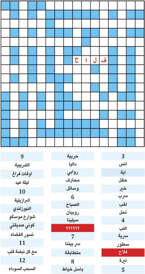 الكلمة المفقودة 