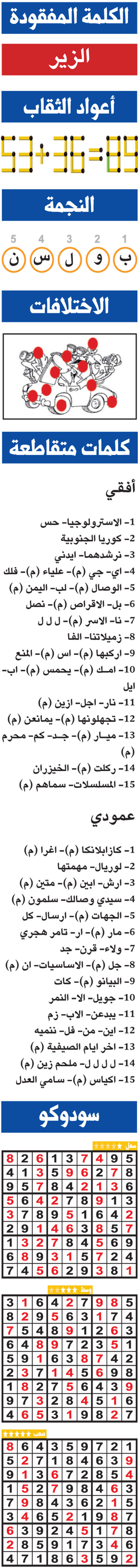 حلول تسالي (0171) 