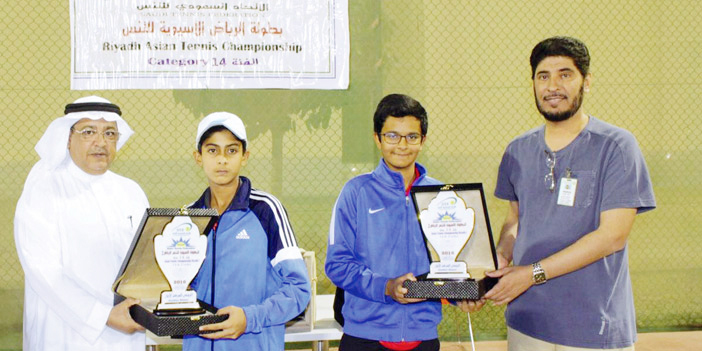  البرقان يتوِّج أبطال الزوجي السويدان وحذيفة عبد الرحمن