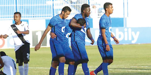   أولمبي الهلال اكتفى بثلاثية