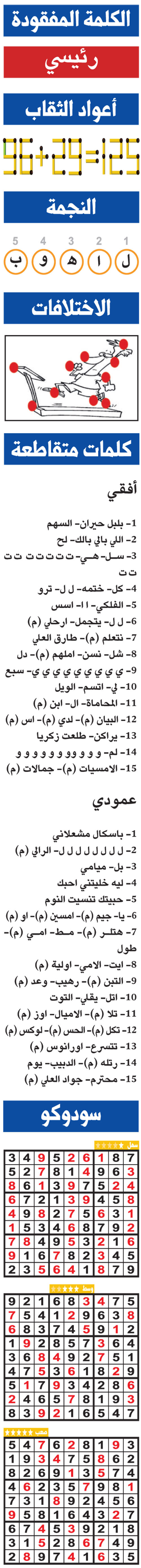 حلول تسالي (0219) 