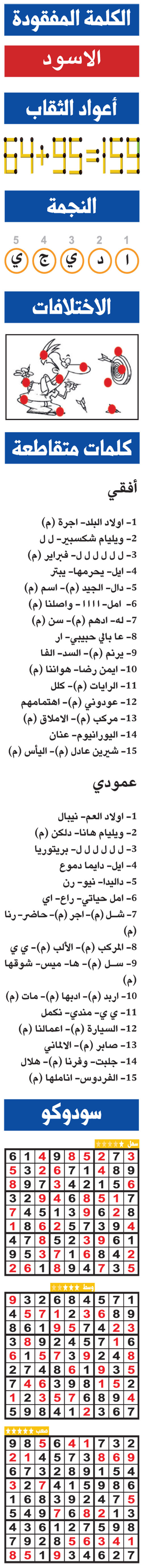 حلول تسالي (0223) 