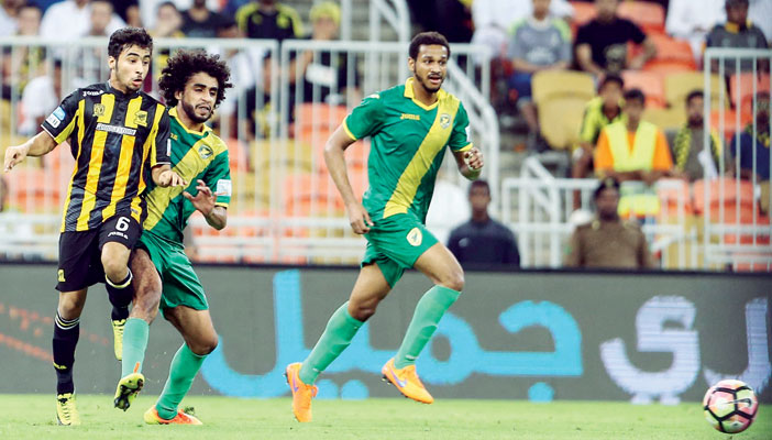   الاتحاد يسقط للرابع بالتعادل مع الخليج