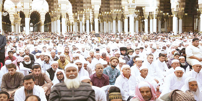 في خطبة الجمعة بالمسجد الحرام والمسجد النبوي: 