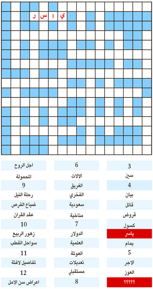 الكلمة المفقودة 