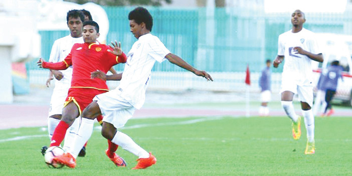  من لقاء ناشي الهلال والقادسية