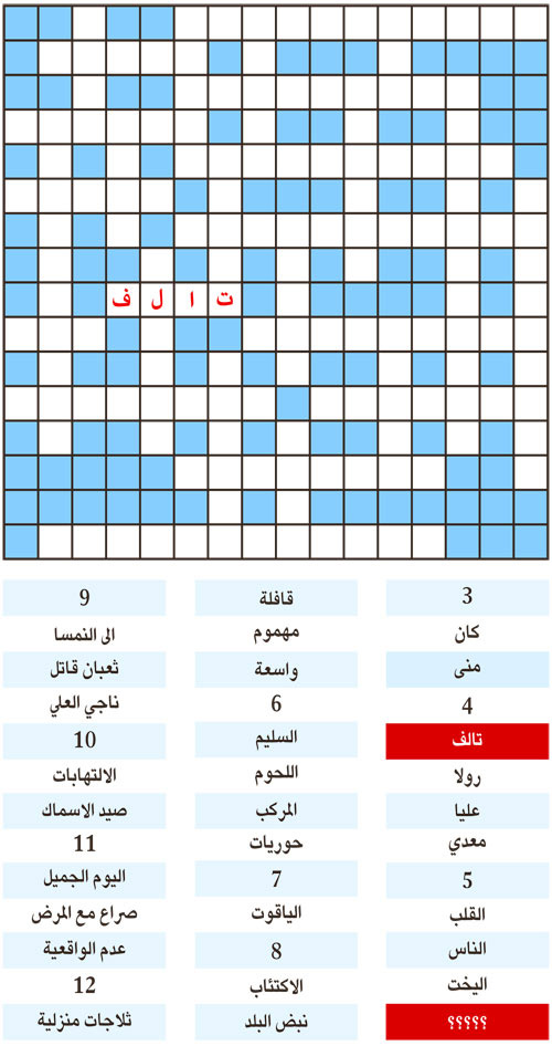 الكلمة المفقودة 