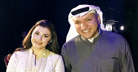 الفنانة ماجدة الرومي تغني في حفل كبير بمركز جابر الاحمد الثقافي بالكويت 