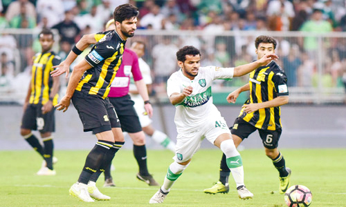  من لقاء الاتحاد والأهلي