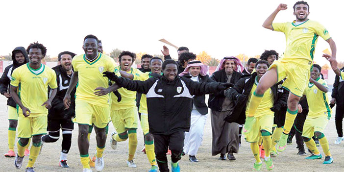  فرحة نجران بالفوز المثير على الوطني