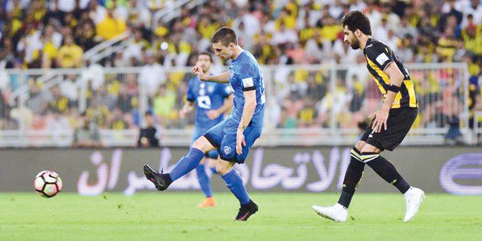   الهلال كسب المباراة عن جدارة واستحقاق