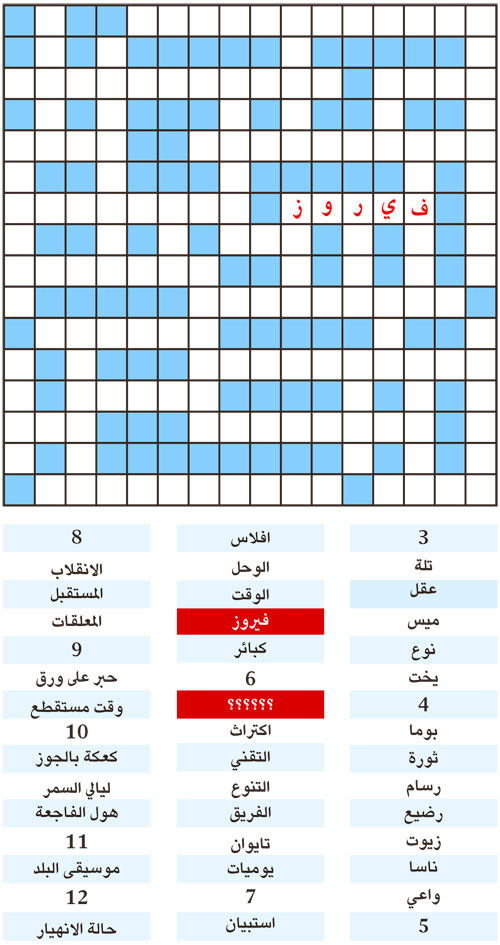 الكلمة المفقودة 