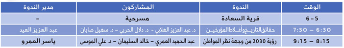 البرنامج «الثقافي».. اليوم 