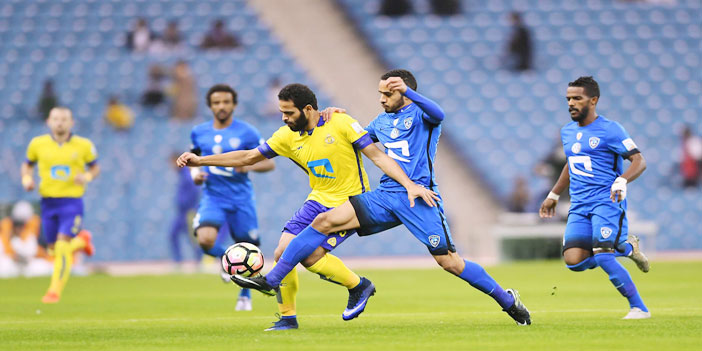  من مواجهة سابقة بين الهلال والنصر