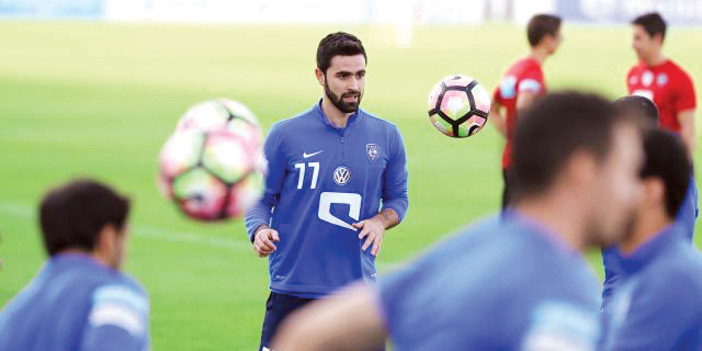  من تدريب الهلال أمس