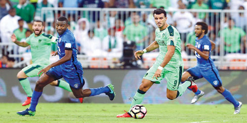  إعداد فريق الأهلي لقمة الهلال في العين