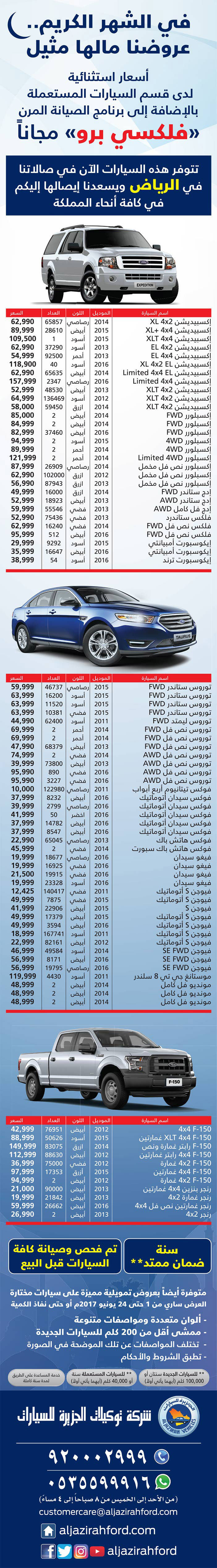 فى الشهر الكريم عروضنا مالها مثيل شركة توكيلات الجزيرة 