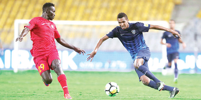  جانب من مباراة الهلال والمريخ السوداني