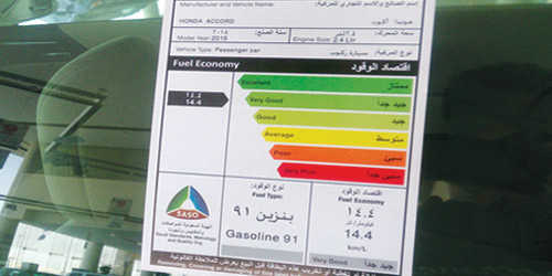 بطاقة كفاءة تتيح طرقاً متعددة للمقارنة بين الأجهزة الكهربائية 