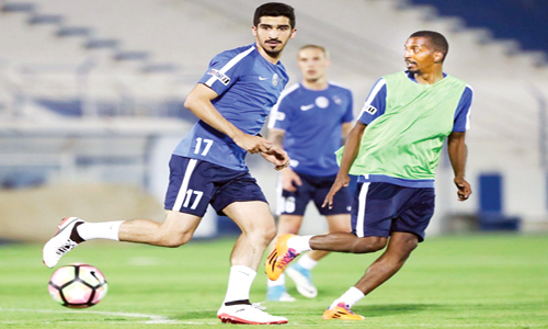 الهلال يستأنف تحضيراته 