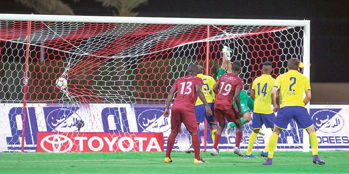  النصر تجاوز الفيصلي بالثلاثة