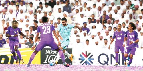  الهلال عاد من العين بالتعادل السلبي