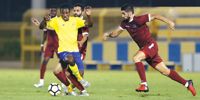  من ودية النصر والفيصلي