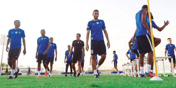  الهلال يعود للتدريبات الليلة تأهباً لحاسمة بيروزي