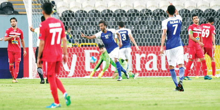  من مباراة الذهاب بين الهلال وبيروزي