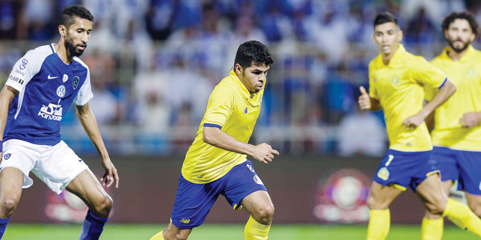  من مباراة النصر أمام الهلال