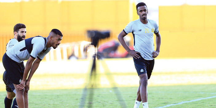  جانب من تدريبات النصر