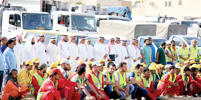  لقطة جماعية للمشاركين في الحملة