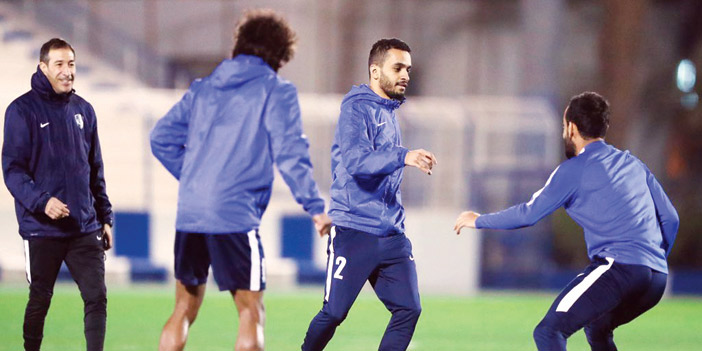   من تدريب الهلال