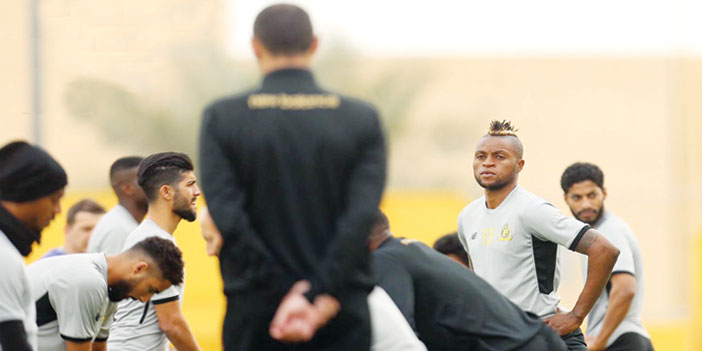   من تدريب النصر