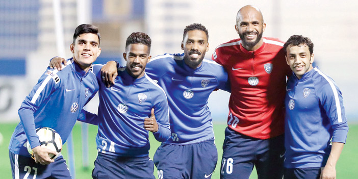   من تدريب الهلال