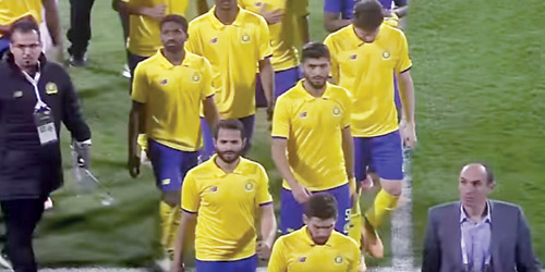   احتجاج مدرج النصر على الخروج للموسم الثالث على التوالي دون ألقاب