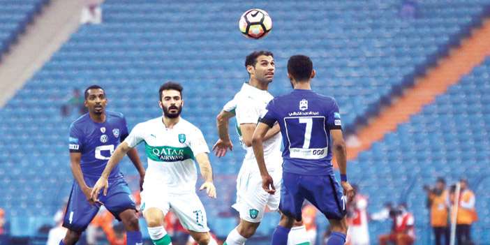  جانب من لقاء سابق بين الهلال والأهلي