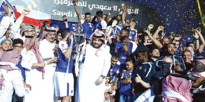  من تتويج الهلال أمس الأول