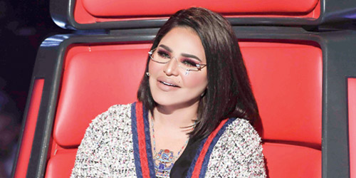 الفنانة أحلام ببرنامج المواهب الغنائية «the Voice» 